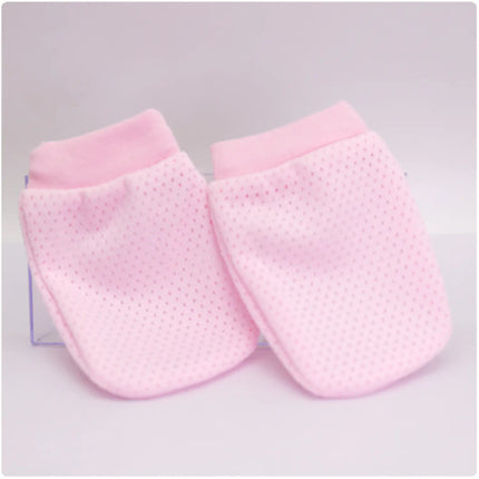 Adjustable Anti-Scratch Mittens for Infants and Newborns