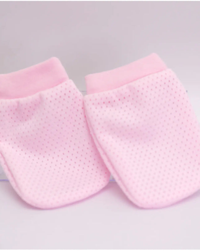 Adjustable Anti-Scratch Mittens for Infants and Newborns