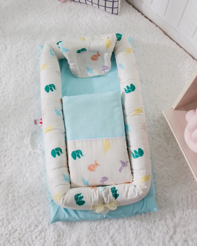 Portable Anti-Fright Bed for Newborns