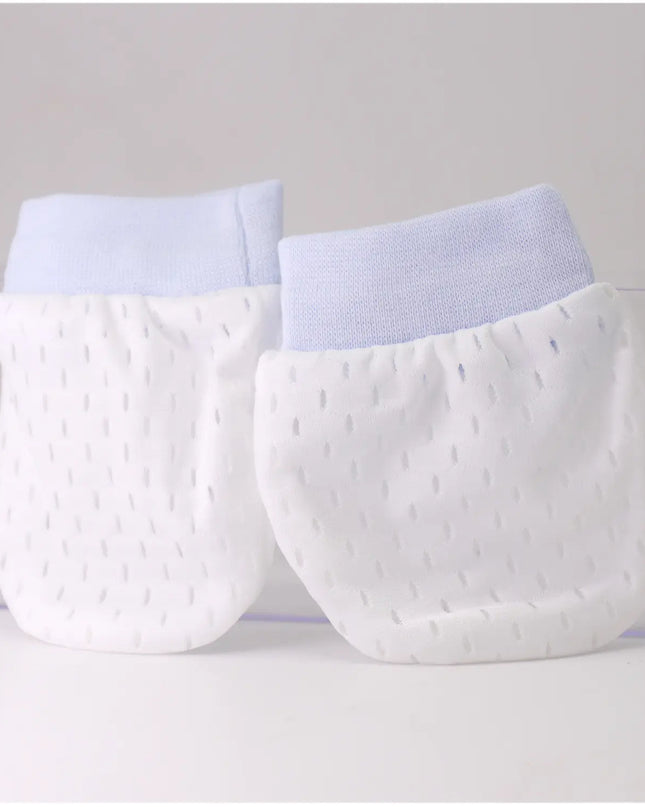Adjustable Anti-Scratch Mittens for Infants and Newborns
